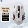 MINGCVIL Rechargeable Wireless Gaming Mouse  Bluetooth RGB Backlit PC Mouse 6