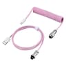 Premium Metal USBC Aviator Coiled Keyboard Cable 8