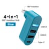FlexiPort Rotatable USB 30 Hub  4Port TypeC  USB Splitter For Laptop And MacBook 3