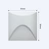 Solar Motion Sensor Stair Light  Waterproof Outdoor Wall Sconce For Garden Fence  Balcony 9