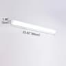 Minimalist Long Strip Outdoor Wall Light With Motion Sensor  Waterproof LED Garden Sconce 11