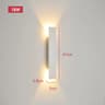 AeroBeam 18W Waterproof LED Wall Light For Modern Indoor And Outdoor Spaces 10