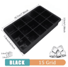 15Grid Large Silicone Ice Cube Tray Mold Reusable Ice Block Maker For Whiskey  Cocktails 4