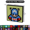 LED Pixel Display Night Light  DIY Matrix Panel With Digital Clock  Fun Text 6