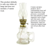 Retro Windproof Glass Oil Lamp  Mini Kerosene Lantern With Handle For Indoor Use  Emergency Lightin 6