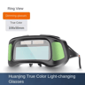 True Color Smart Auto Darkening Welding Goggles  Solar Welder AntiGlare Eye Protection 5