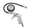 High Precision Silver Dial Tire Pressure Gauge  Car Tire Pressure Monitor Tool With Air Pump Gun Co 7