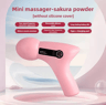 Handheld Wireless Mini Massage Gun  Silent Electric Deep Tissue Vibration Massager Stick No Silicon 6