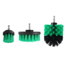 3Piece Electric Drill Scrubber Brush Kit  Power Brush Heads For Carpet Glass  Tires 2in 35in 4in 5