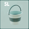 Collapsible Silicone Folding Bucket With Lid  51017L Portable Water Bucket For Camping Fishing  Car 6