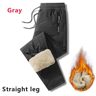Mens Winter Fleece Sweatpants  Plush Thermal Plush Mens Pants With Waterproof  Windproof Protection 4