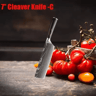 Professional Damascus Kitchen Knife Set  Japanese Santoku Cleaver  Stainless Steel Boning Knife 10