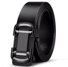 Luxury Genuine Leather Belt For Men  Quality Mens Automatic Buckle Belt With Metal Strap 4