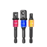 Impact Grade 105 Angle Socket Adapter Set  Power Tool Driver Extension  Screwdriver Holder 9