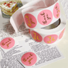 500Pcs Thank You Stickers  Kraft Paper Sticker Rolls With Cute Thank You Seal Labels For Party Favo 6