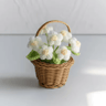 Adorable Crochet Sunflower Ornament  HandKnitted Flower Decor For Potted Flower Table Decor And Cut 8