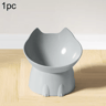 Elevated Elevated Cat Bowl AntiTip Raised Pet Feeding Dish With Tilted Edge Neck Protection For Cat 5