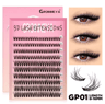 Cluster Lash Extensions Set  Mixed Tray Of Fluffy Volume Individual Lashes For DIY Cat Eye Look 11