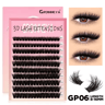 Cluster Lash Extensions Set  Mixed Tray Of Fluffy Volume Individual Lashes For DIY Cat Eye Look 16