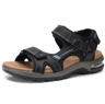 Mens Genuine Leather Roman Sandals  Summer Beach And Outdoor Comfort Size 46 5