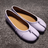 Womens Soft Leather Split Toe Tabi Ballet Flats  Comfortable Casual Loafers For Spring And Autumn 6