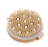 2in1 Natural Bristle Body Massage Brush  Dry Skin Exfoliator And AntiCellulite Circulation Massager 6