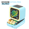 Retro Pixel Art Bluetooth Speaker  Portable LED Display Alarm Clock  Creative Sound Device 8