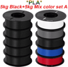 KINGROON 10kg PLA  PETG 175mm 3D Printer Filament Bundle  Mixed Colors FDM Material 16