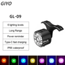 Smart Brake Bicycle Rear Light  LED Taillight With Auto Stop Signal And TypeC Charging 8