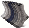 5 Pairs Mens Merino Wool Socks  Super Thick Thermal Hiking Socks For Cold Weather US Size 65115 5