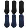 6 Pairs Mens Bamboo Breathable Invisible Socks  Low Cut Casual No Show Socks 16