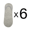 6 Pairs Mens Bamboo Breathable Invisible Socks  Low Cut Casual No Show Socks 7