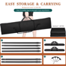 Double Crossbar Photography Backdrop Stand  Adjustable Background Support System For Studio Video A 13