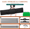Double Crossbar Photography Backdrop Stand  Adjustable Background Support System For Studio Video A 15