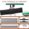 Double Crossbar Photography Backdrop Stand  Adjustable Background Support System For Studio Video A 16