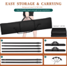 Double Crossbar Photography Backdrop Stand  Adjustable Background Support System For Studio Video A 18