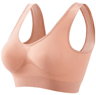 Womens Sports Bra Seamless PushUp Crop Top  Breathable Activewear Bra S5XL 13