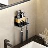 Aluminum Wall Mounted Toothbrush Holder  234 Cup Organizer For Bathroom 4