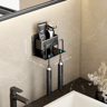 Aluminum Wall Mounted Toothbrush Holder  234 Cup Organizer For Bathroom 5