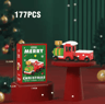 Christmas Building Block Series  Santa Claus  Reindeer Brick Set For Holiday Fun 5