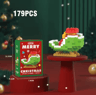 Christmas Building Block Series  Santa Claus  Reindeer Brick Set For Holiday Fun 14