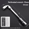 TUOSEN LType Pipe Wrench  Double Head Outer Hexagon Socket Sleeve Spanner 18