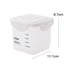 Sealed Kitchen Jars  Grain Storage Tanks With Scale  MoistureProof Design 7