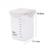 Sealed Kitchen Jars  Grain Storage Tanks With Scale  MoistureProof Design 8