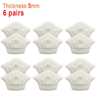 6 Pair12 Pcs Adjustable Heel Pads  Lightweight Shoe Insoles For Sport Comfort And Cushioning 5