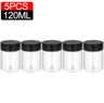 Clear Spice Bottles Set  Plastic Seasoning Jars For Salt Pepper And BBQ Spices 12