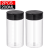 Clear Spice Bottles Set  Plastic Seasoning Jars For Salt Pepper And BBQ Spices 15