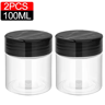 Clear Spice Bottles Set  Plastic Seasoning Jars For Salt Pepper And BBQ Spices 7