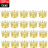 Mini Crown Cake Decoration  Pearl Tiara Topper In Gold And Silver For Birthdays And Weddings 13