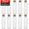 Mini Glass Bottles With Cork Stoppers  DIY Decoration Vials For Crafts And Messages 13